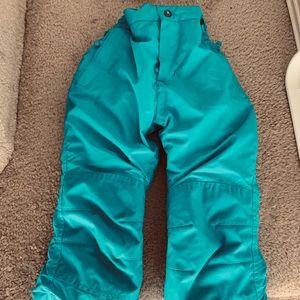 Lands’ end 7 slim snow pants